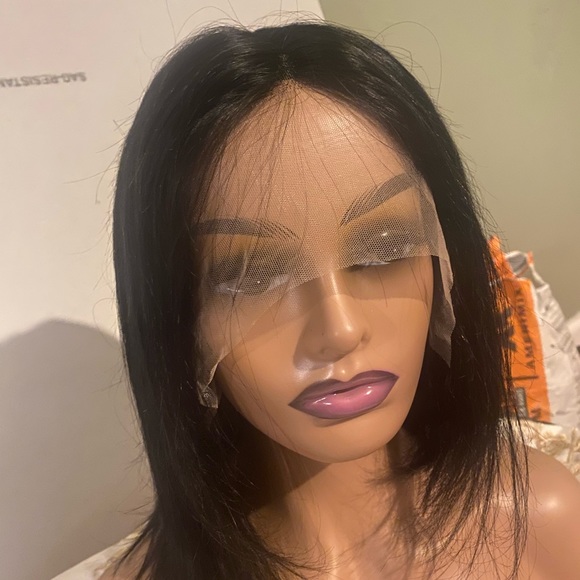 Wig 100% human for sale, short bob wig wig lace front human hair wigs for women. - Picture 8 of 15